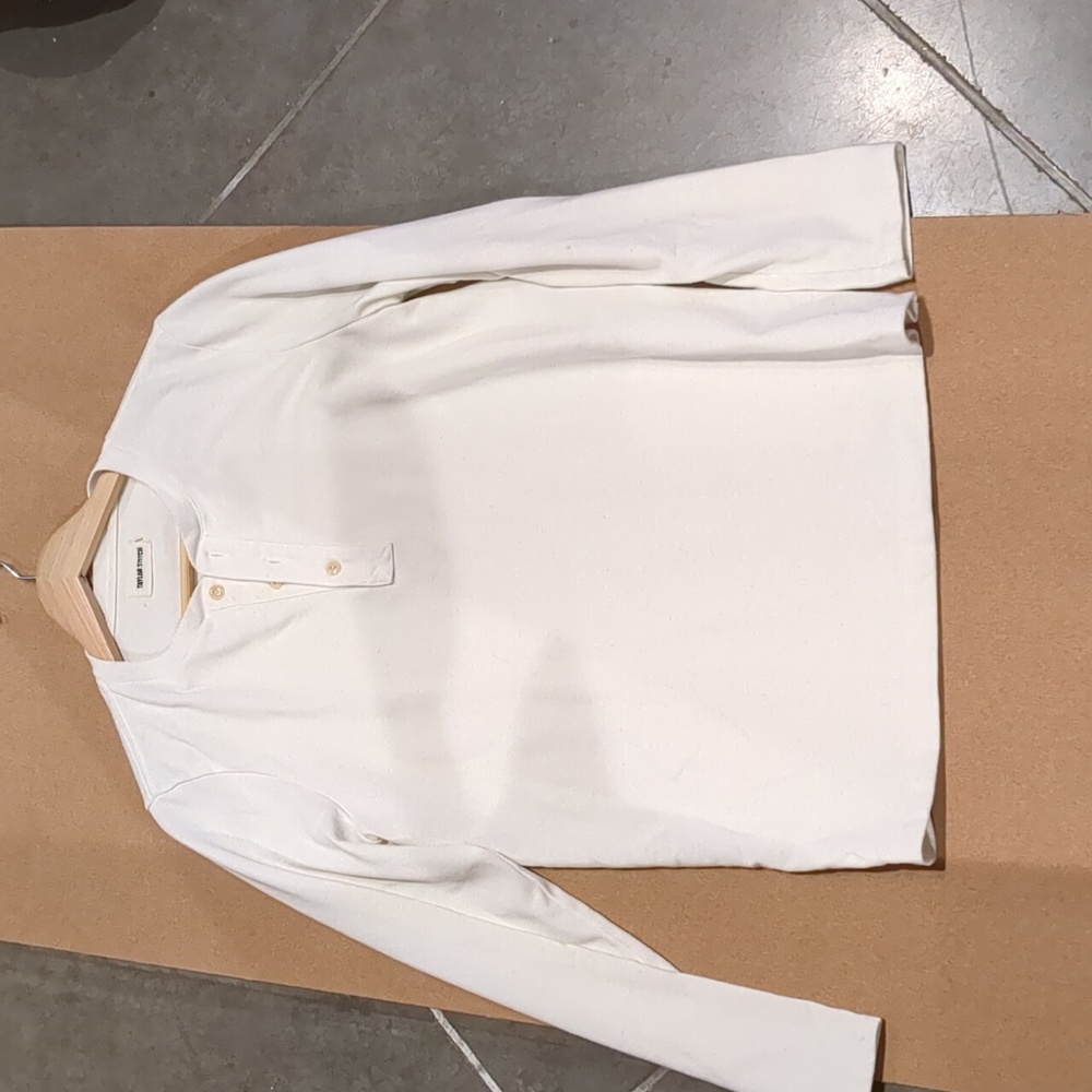 The Heavy Bag Henley Natural S-38